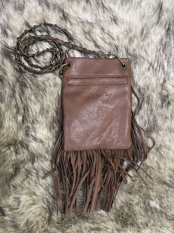 Brown Fringe Purse by Chic Bag