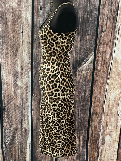 Mid Length Cheetah Dress