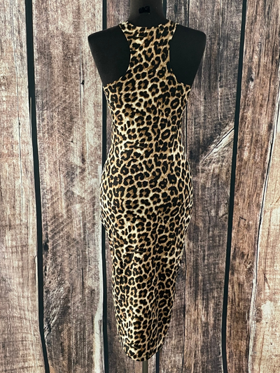 Mid Length Cheetah Dress
