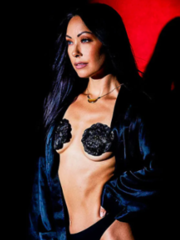 Cairo Elegant Black Blissidys Nipple Cover