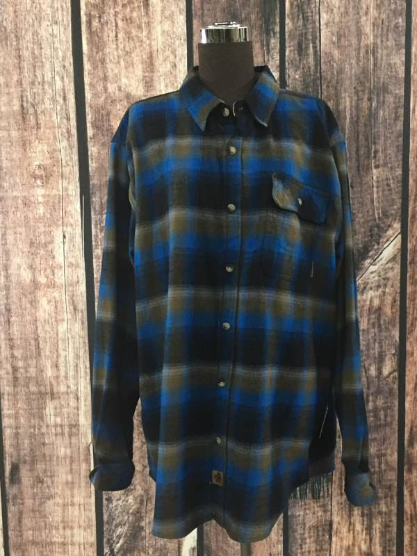 Muscles and Mascara Flannel Top by CornFed Cowgirl