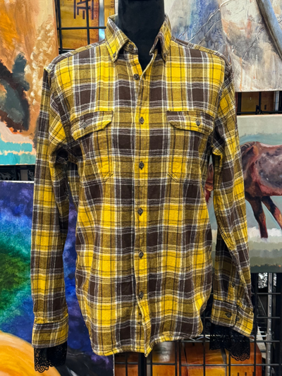 Yellow Flannel by CornFed Cowgirl