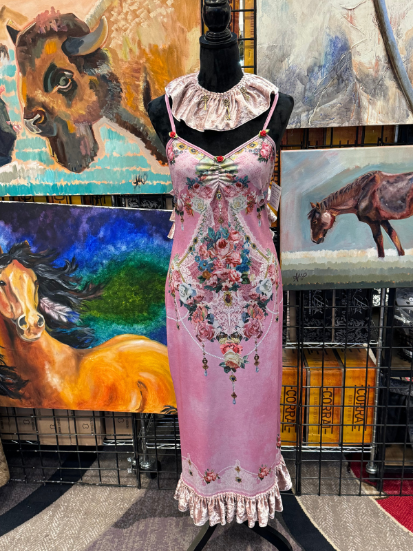 Pink Dress by CornFed Cowgirl