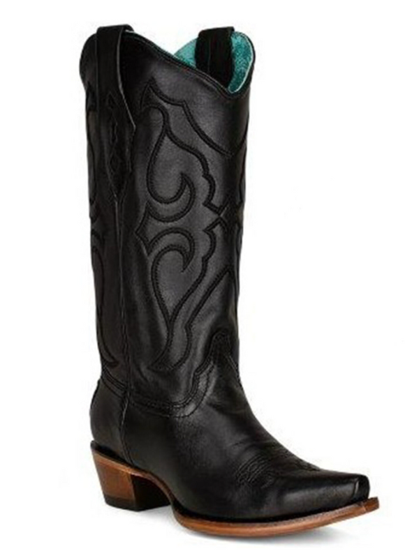Corral Z5072 Matching Stitch Pattern & Inlay Western Boots - Snip Toe