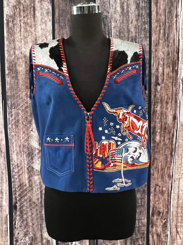 The Cow Jumped Over the Moon Vest Double D Ranch