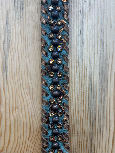 Turquoise Kurtmen Dog Collar (M-XL)
