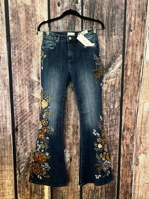 Farrah Flare - Wildflower Driftwood Jeans
