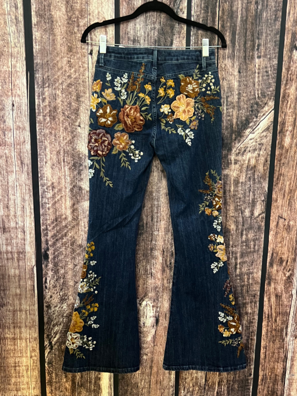 Farrah Flare - Wildflower Driftwood Jeans