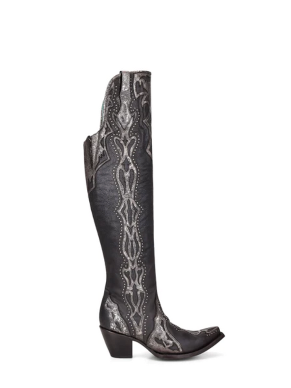 Corral Women's Overlay Tall Top Western Boots C 3730
