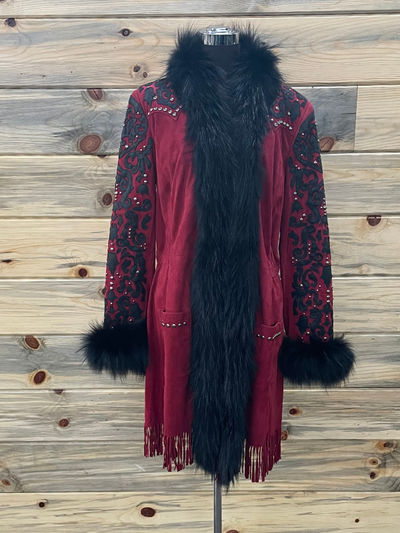 Red Paisano Jacket Double D Ranch