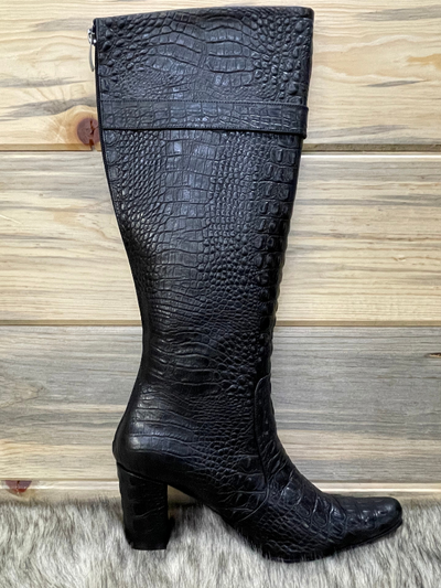 Rockwell Tharp Manchester Black Cuban Heel Boots