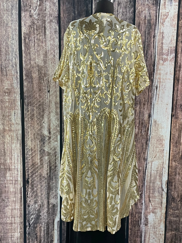 Gold Sequin Duster by L& B