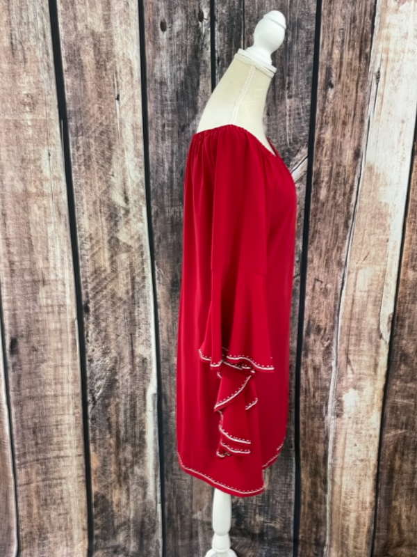 Adrianna Red Dress Rockwell Tharp
