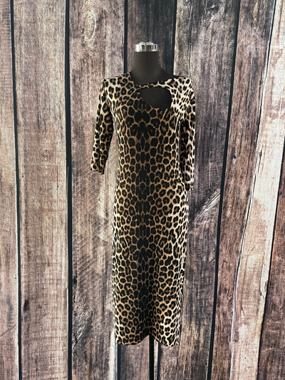 Cheetah Eva Varro Dress