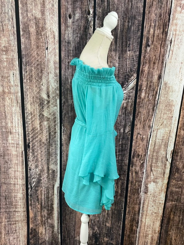 Blue Linen Rockwell Tharp Dress