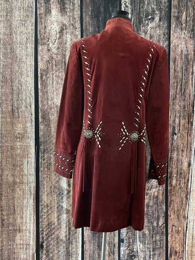 Red Long Coat by Renegade Spirit