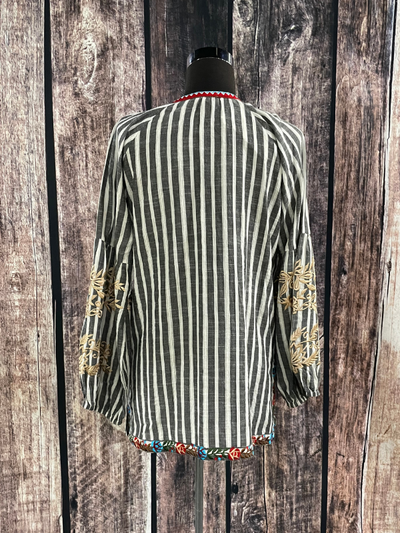Striped Scully Top