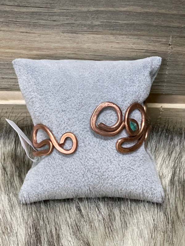 Twists and Turns Copper Bracelet