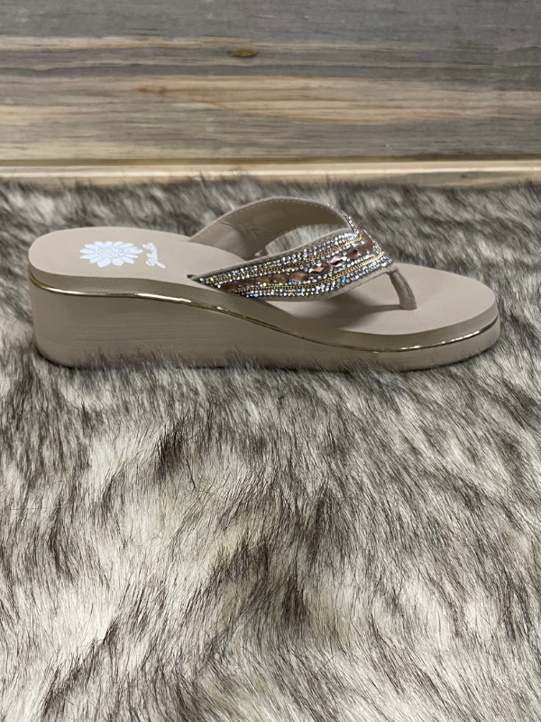 Yellowbox Marcy Taupe Flip Flop