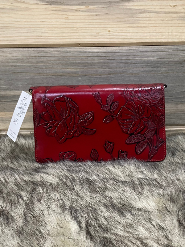 Red Italian Leather 3 Way Handbag Cuoteria Florentina
