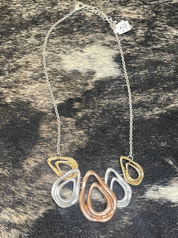 Gold / Silver / Copper Necklace