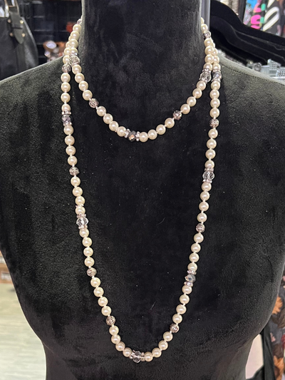 Pearl Layering Necklace Art by Amy