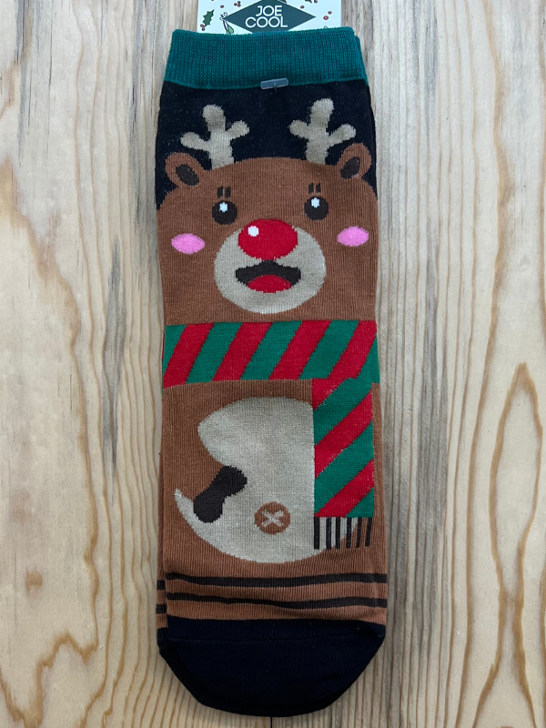 Full Reindeer Christmas Socks