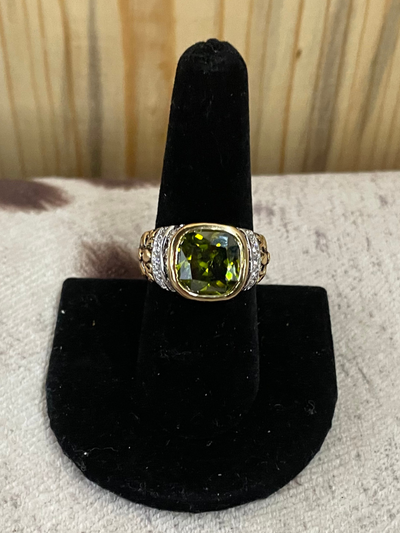 light green ring
