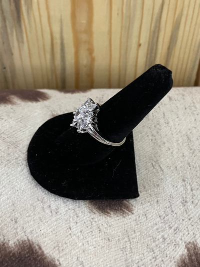 Pointed Snowflake Ring